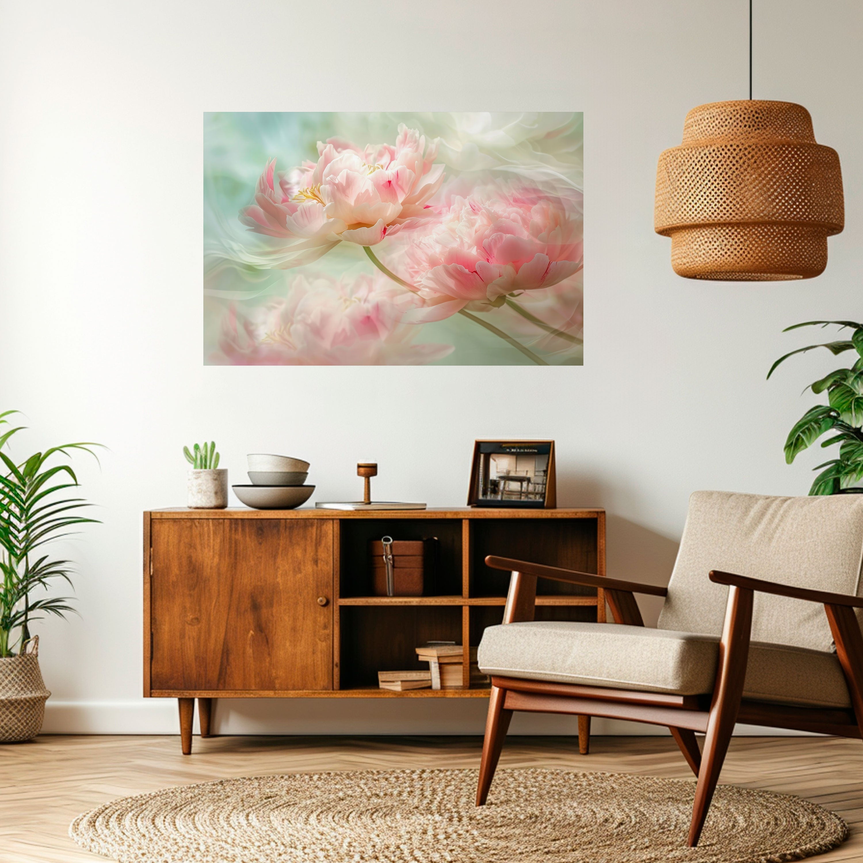 GENTLE HARMONY UNFOLDED Poster Horizontal Autocolante