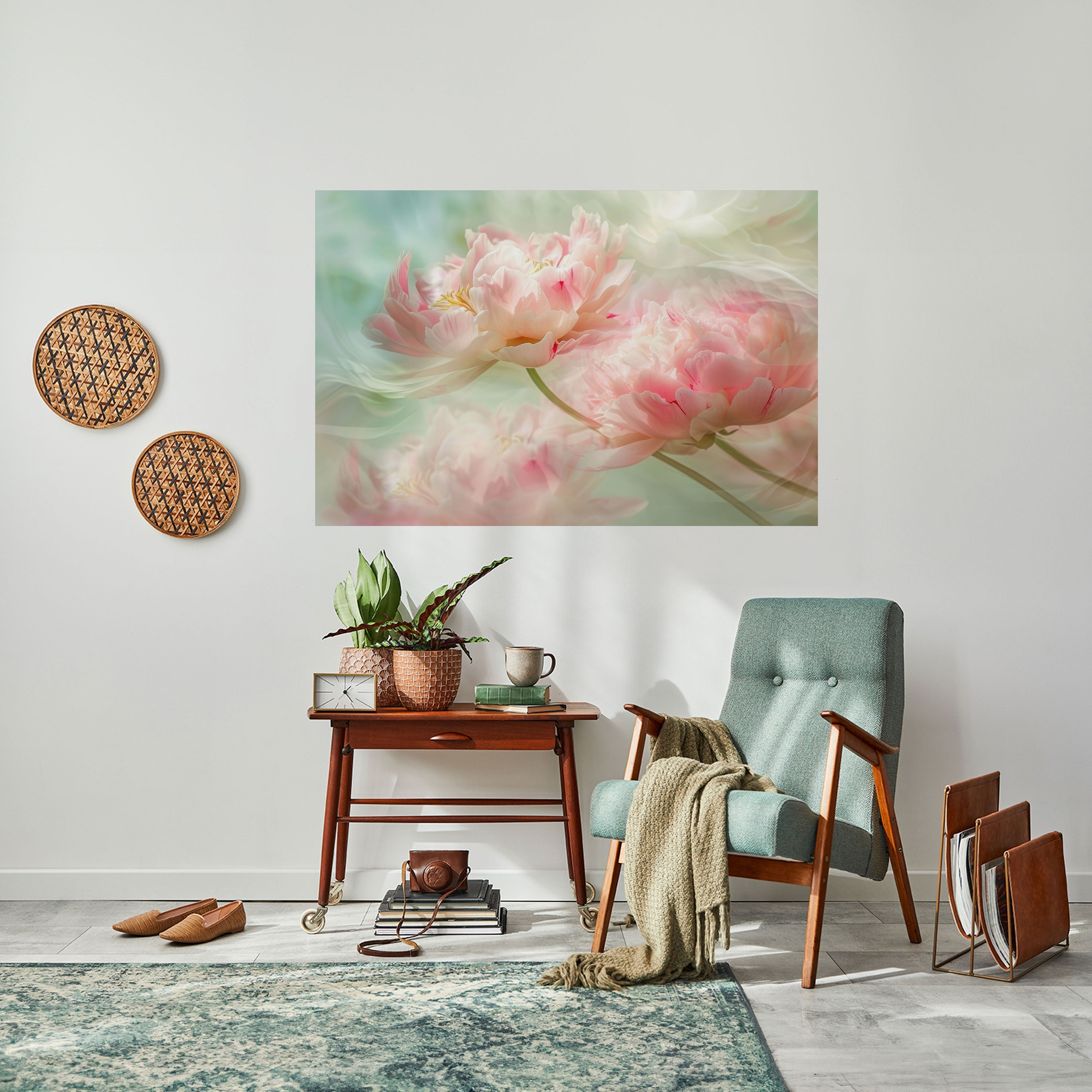 GENTLE HARMONY UNFOLDED Poster Horizontal Autocolante