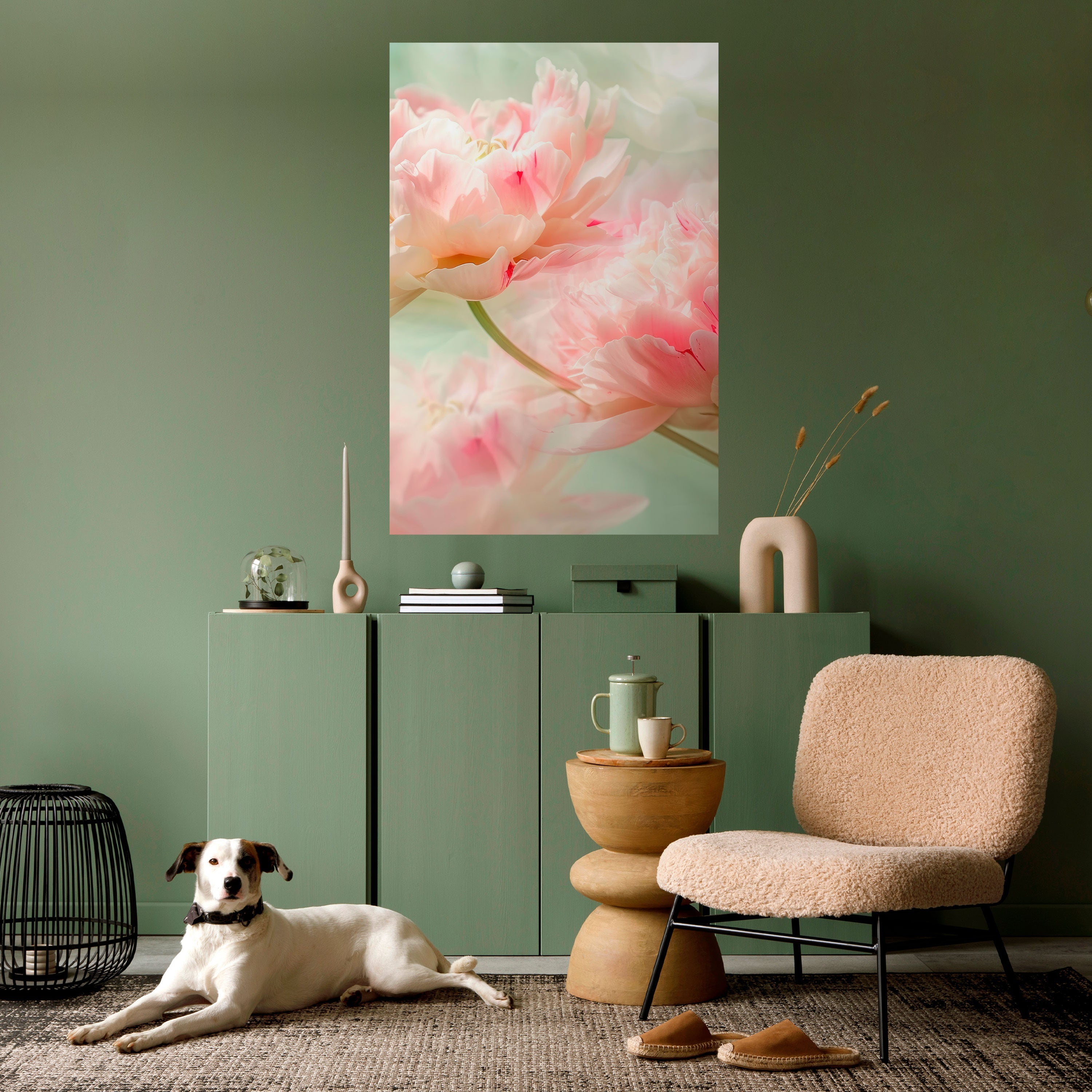 GENTLE HARMONY UNFOLDED Poster Vertical Autocolante