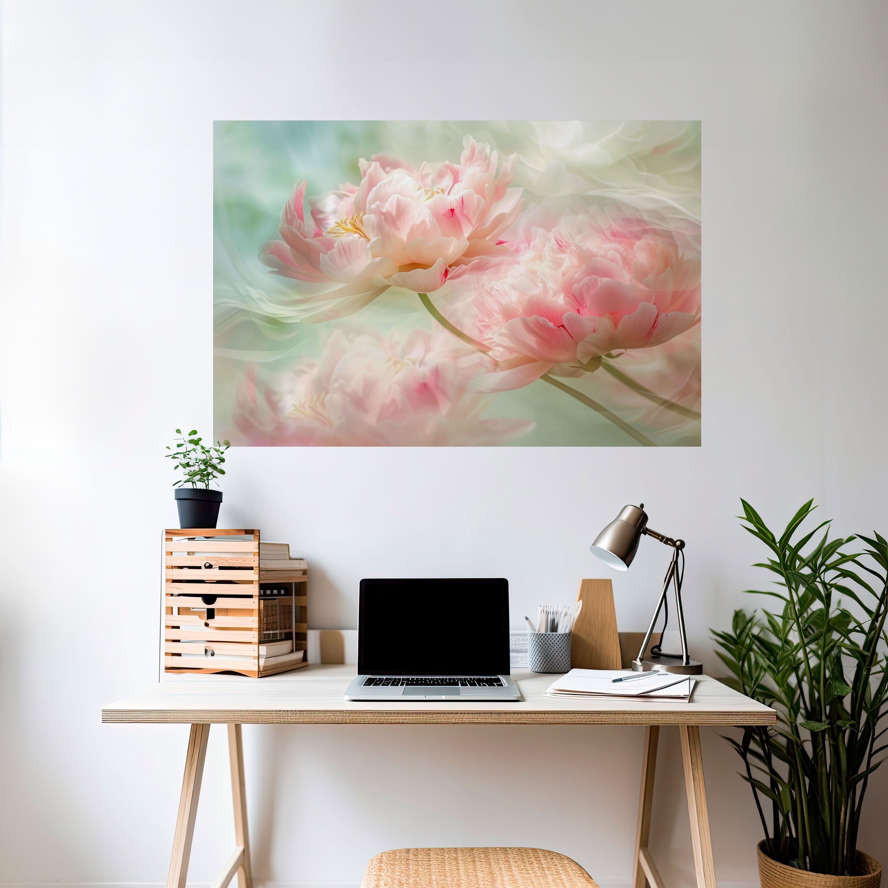 GENTLE HARMONY UNFOLDED Poster Horizontal Autocolante