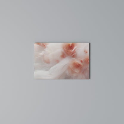 TENDER BLOSSOM VEIL Horizontal Canvas Print