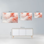 TENDER BLOSSOM VEIL Peel and Stick Horizontal Poster