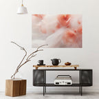 TENDER BLOSSOM VEIL Peel and Stick Horizontal Poster