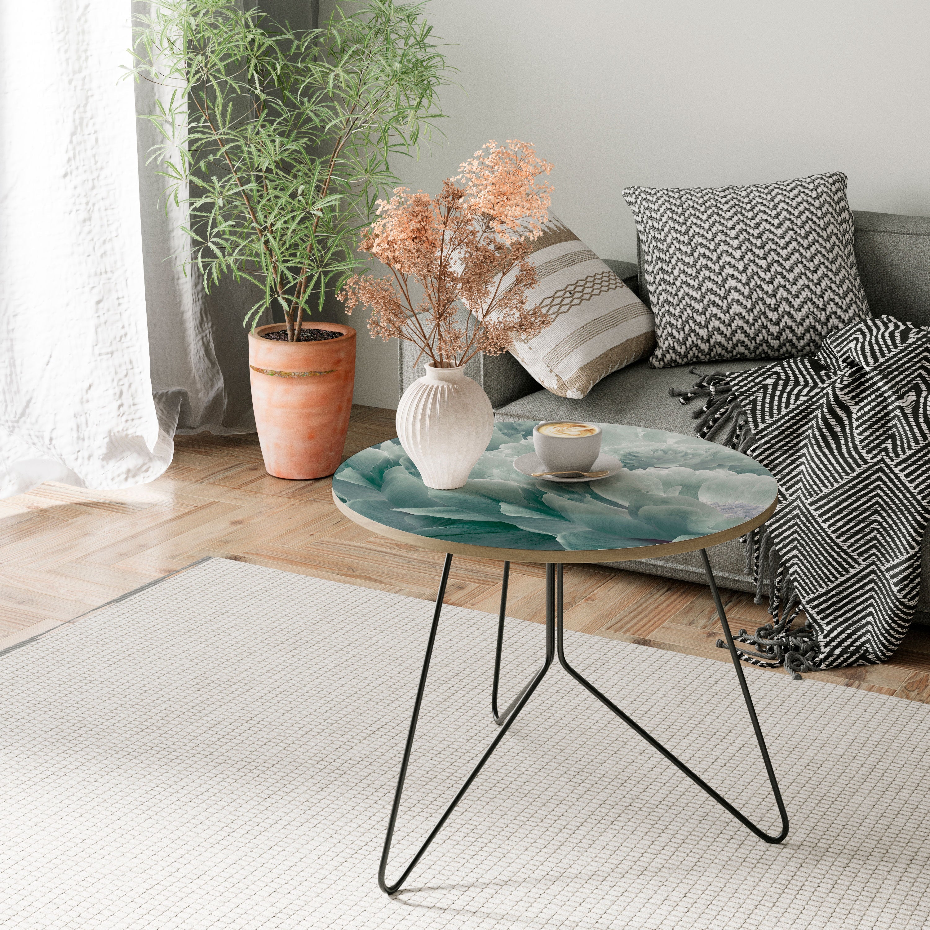 TREE PEONIES Mesa de Centro 69