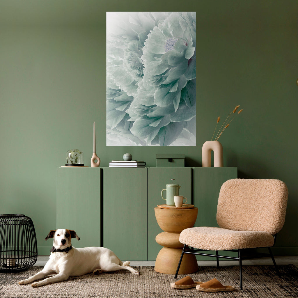 TREE PEONIES Poster Vertical Autocolante