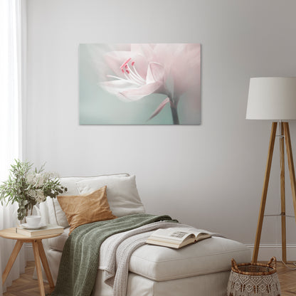 GENTLE LILY Horizontal Canvas Print