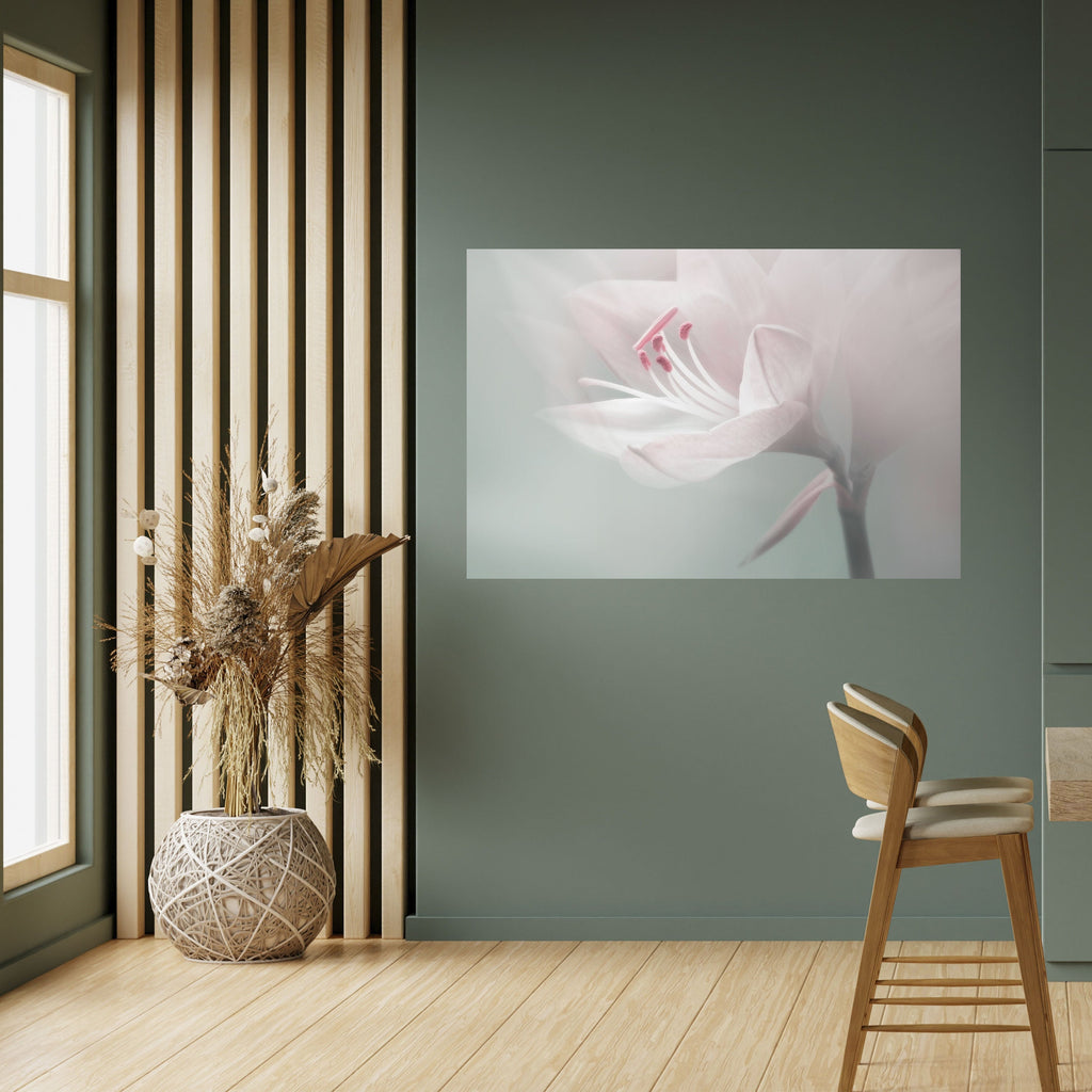 GENTLE LILY Peel and Stick Horizontal Poster
