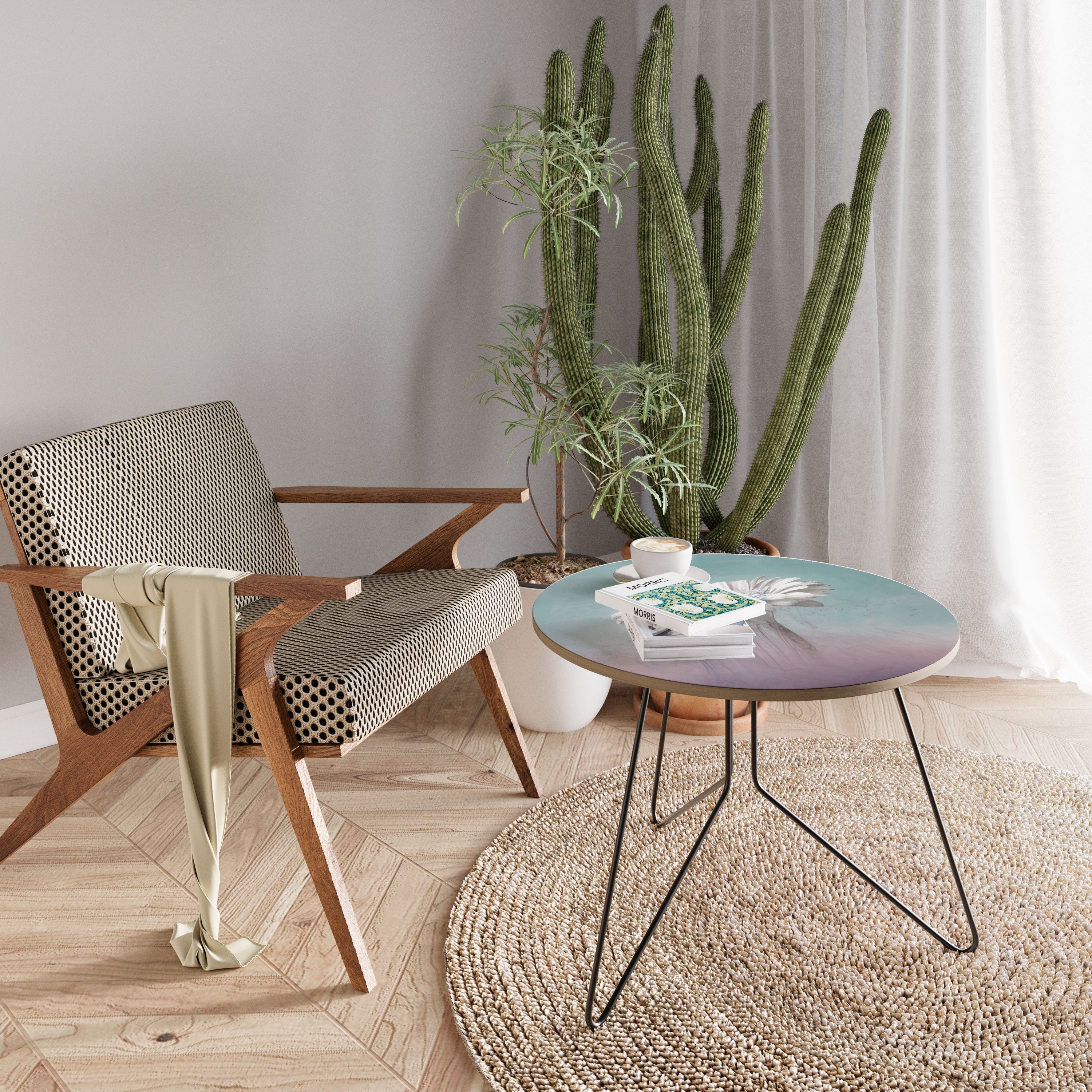 MELTING GERBERA Mesa de Centro 69