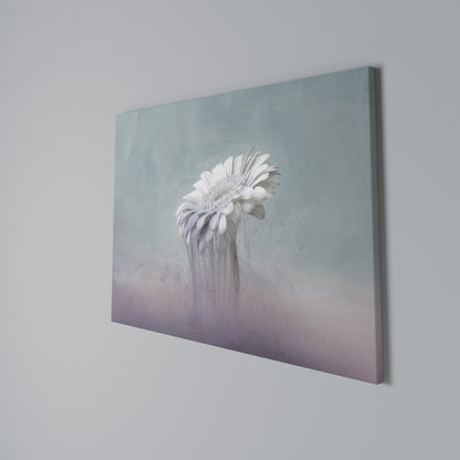 MELTING GERBERA Horizontal Canvas Print