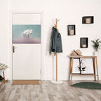 MELTING GERBERA Poster Horizontal Autocolante