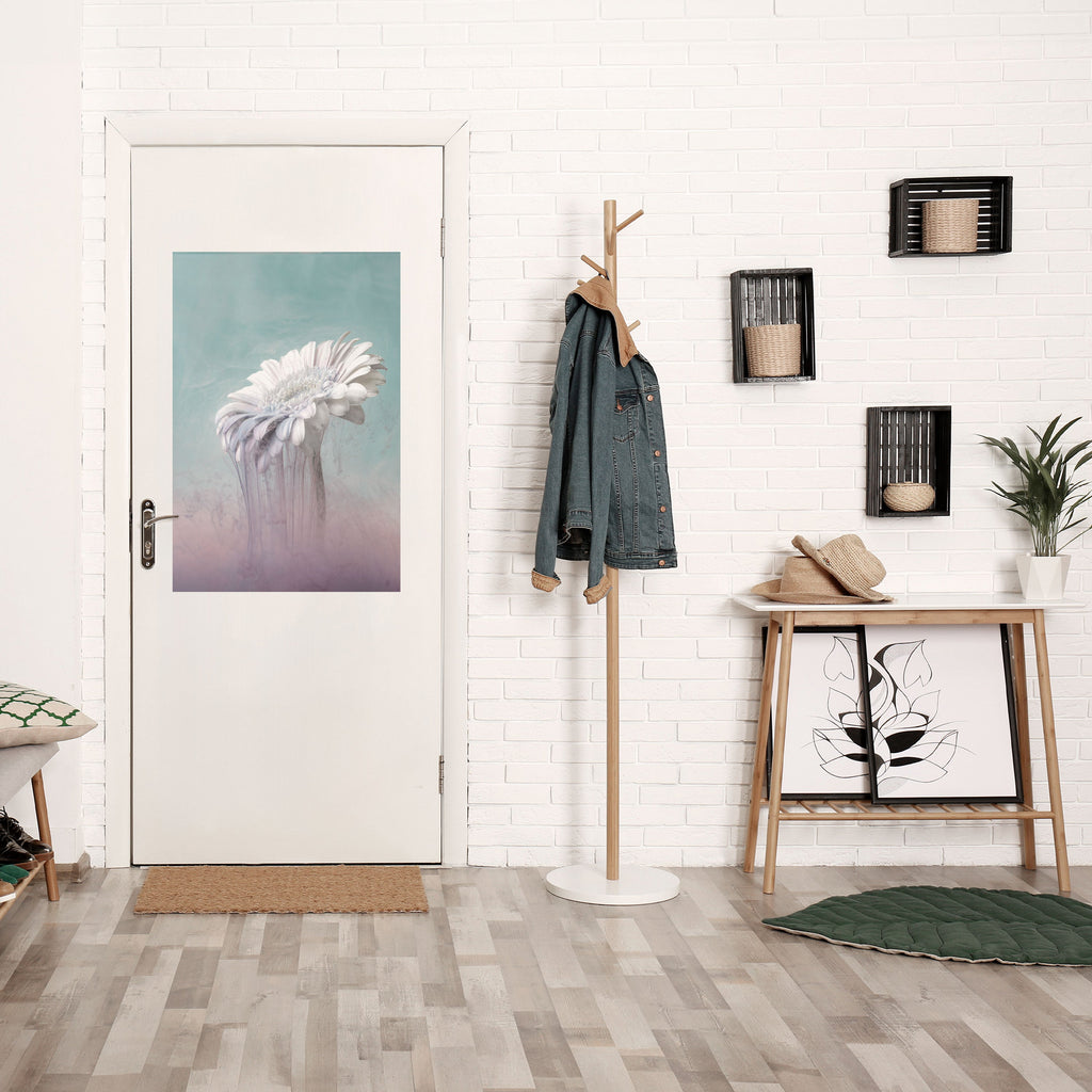 MELTING GERBERA Poster Vertical Autocolante