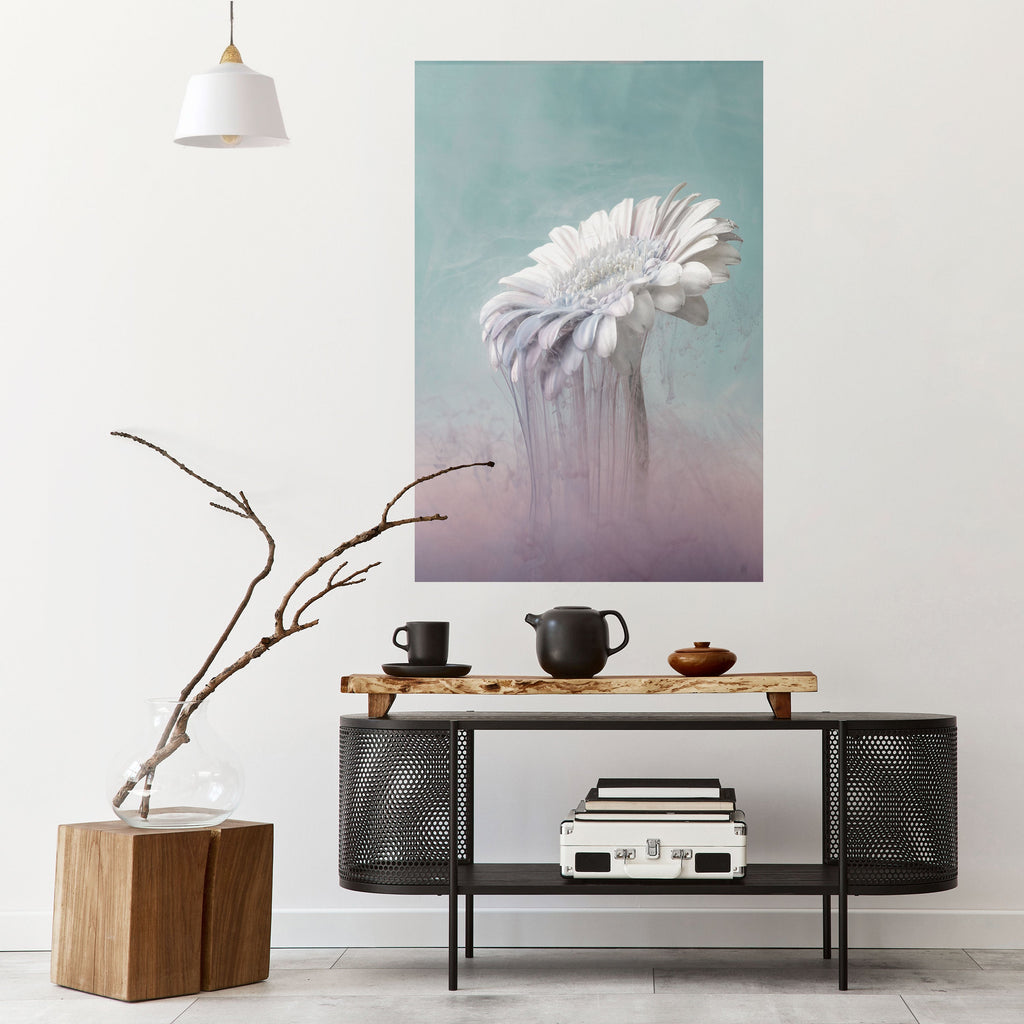 MELTING GERBERA Poster Vertical Autocolante