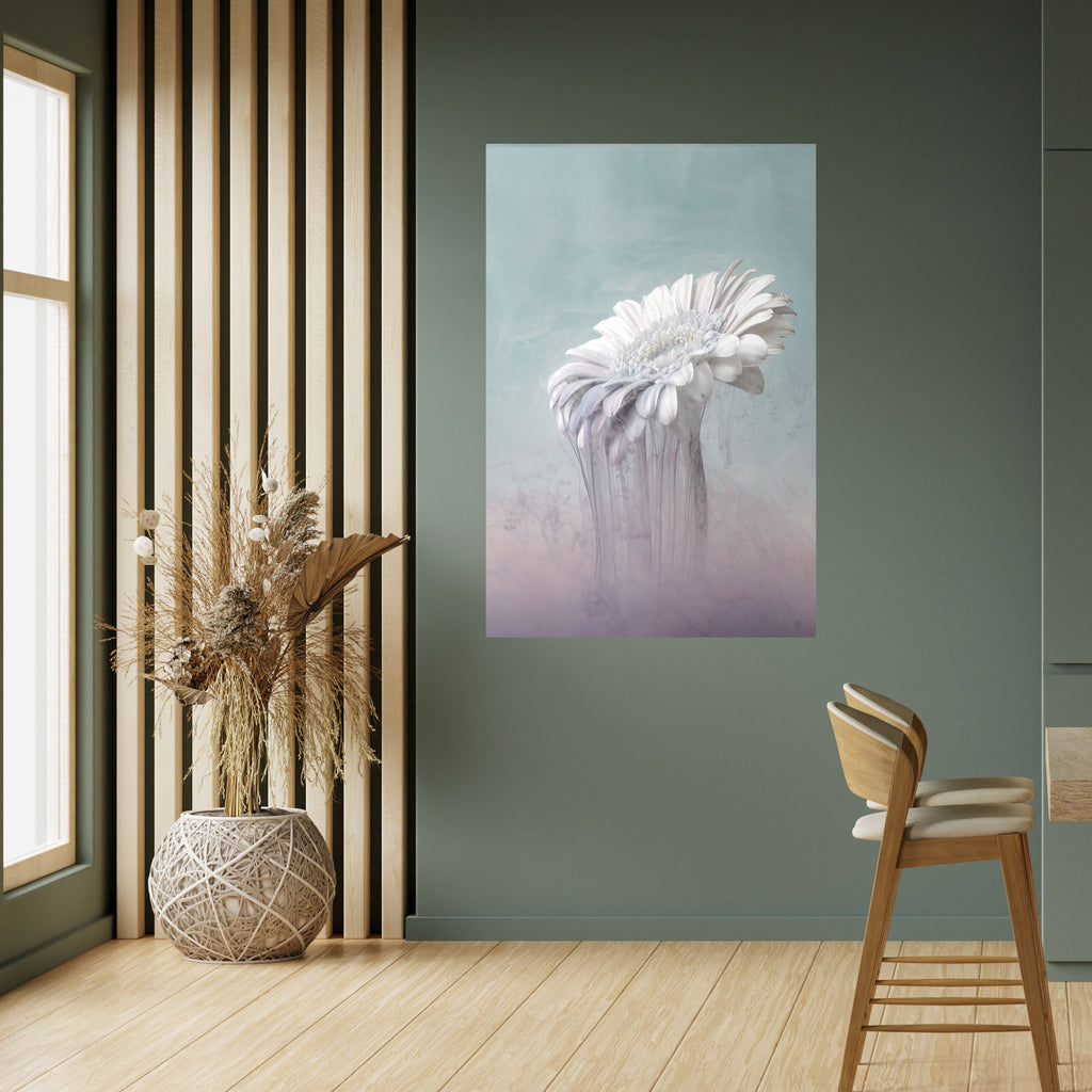 MELTING GERBERA Poster Vertical Autocolante