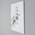 AQUA LEAF SYMPHONY Quadro em tela vertical