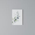 AQUA LEAF SYMPHONY Quadro em tela vertical