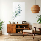 AQUA LEAF SYMPHONY Poster Vertical Autocolante