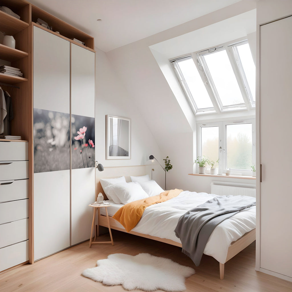 SUBTLE PETAL DANCE Poster Horizontal Autocolante