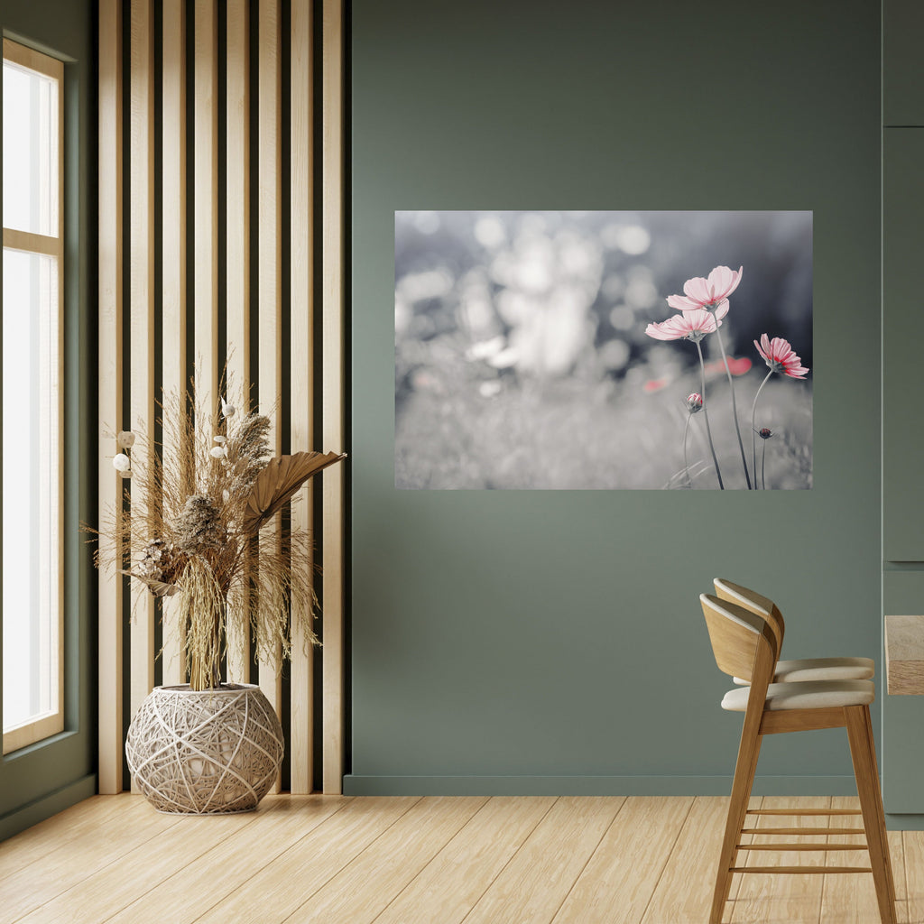 SUBTLE PETAL DANCE Poster Horizontal Autocolante