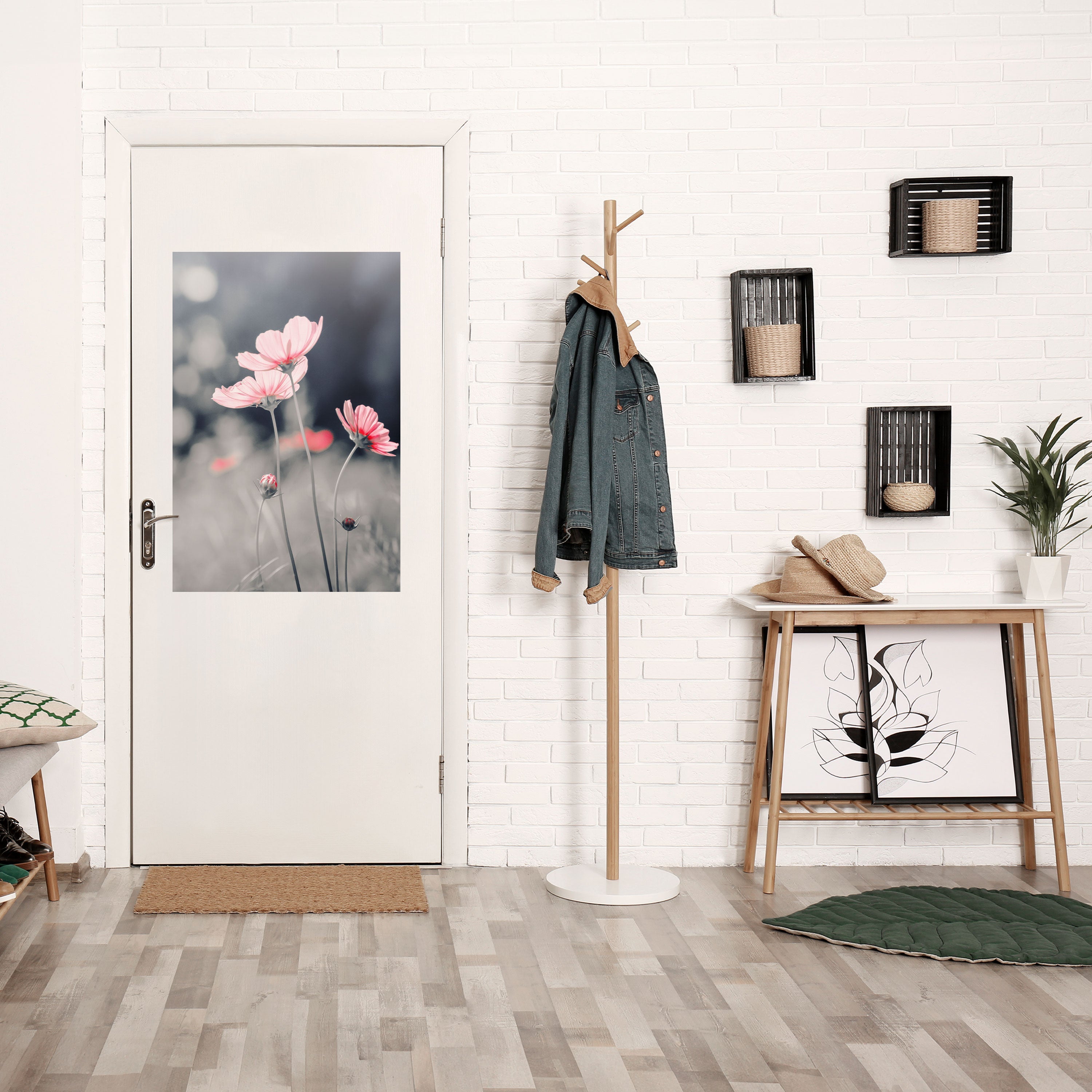 SUBTLE PETAL DANCE Poster Vertical Autocolante