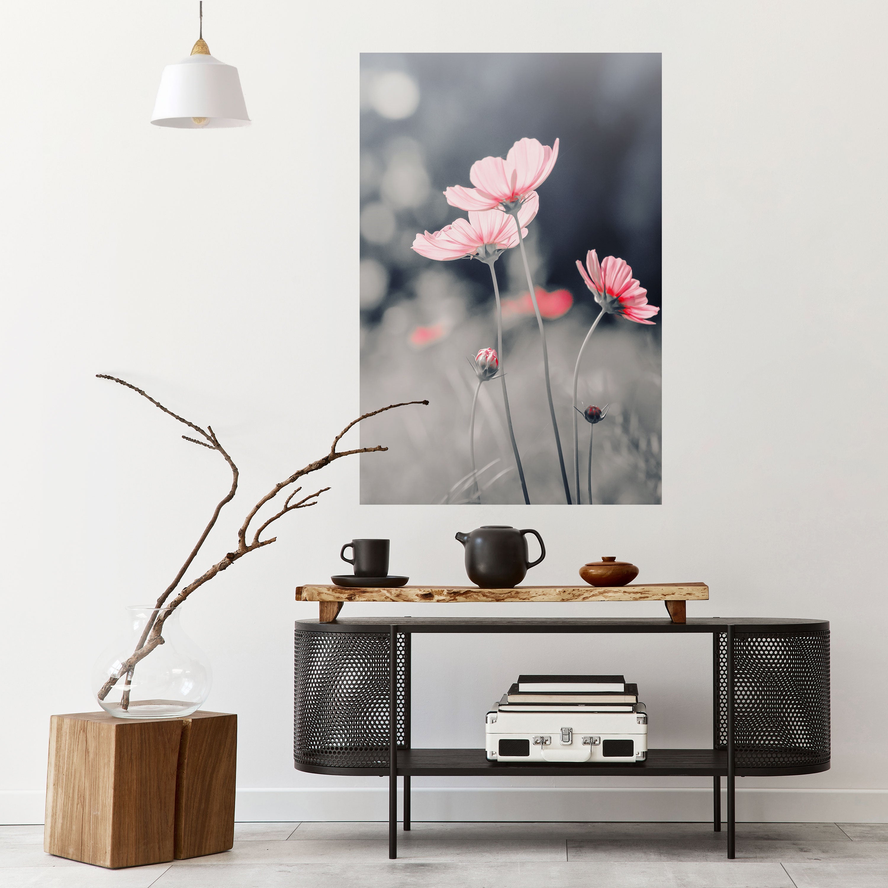 SUBTLE PETAL DANCE Poster Vertical Autocolante