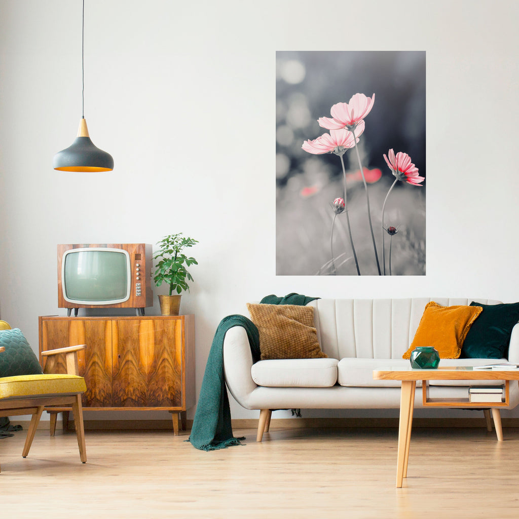 SUBTLE PETAL DANCE Poster Vertical Autocolante