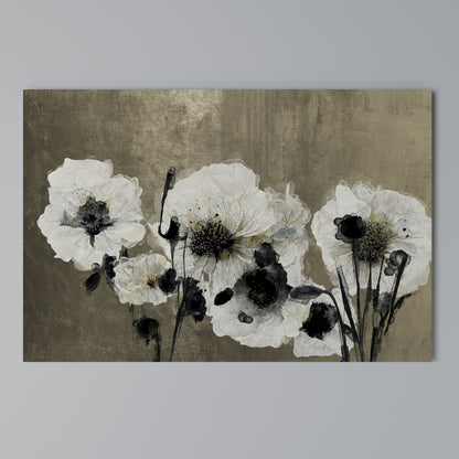 HARMONY IN WHITE Horizontal Canvas Print