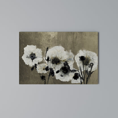 HARMONY IN WHITE Horizontal Canvas Print