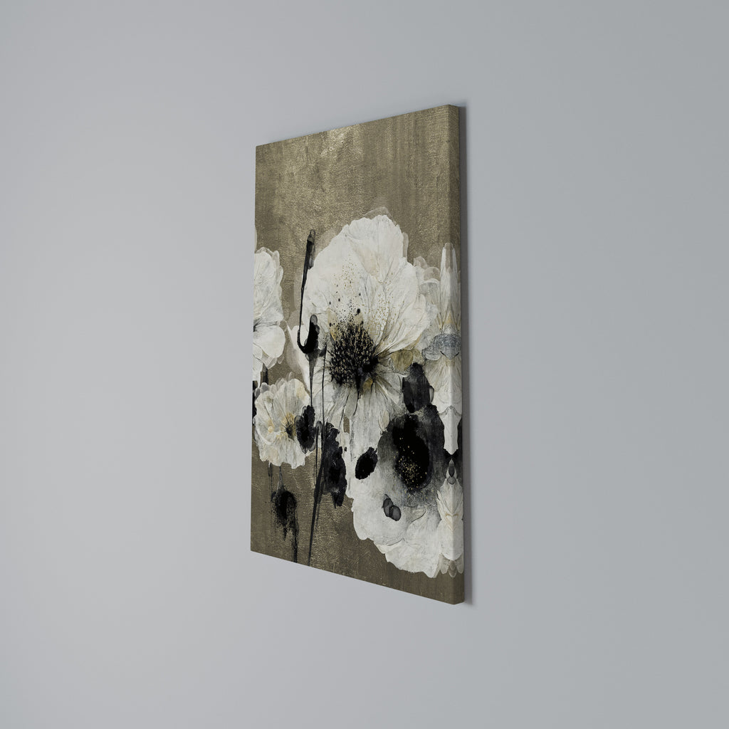 HARMONY IN WHITE Quadro em tela vertical