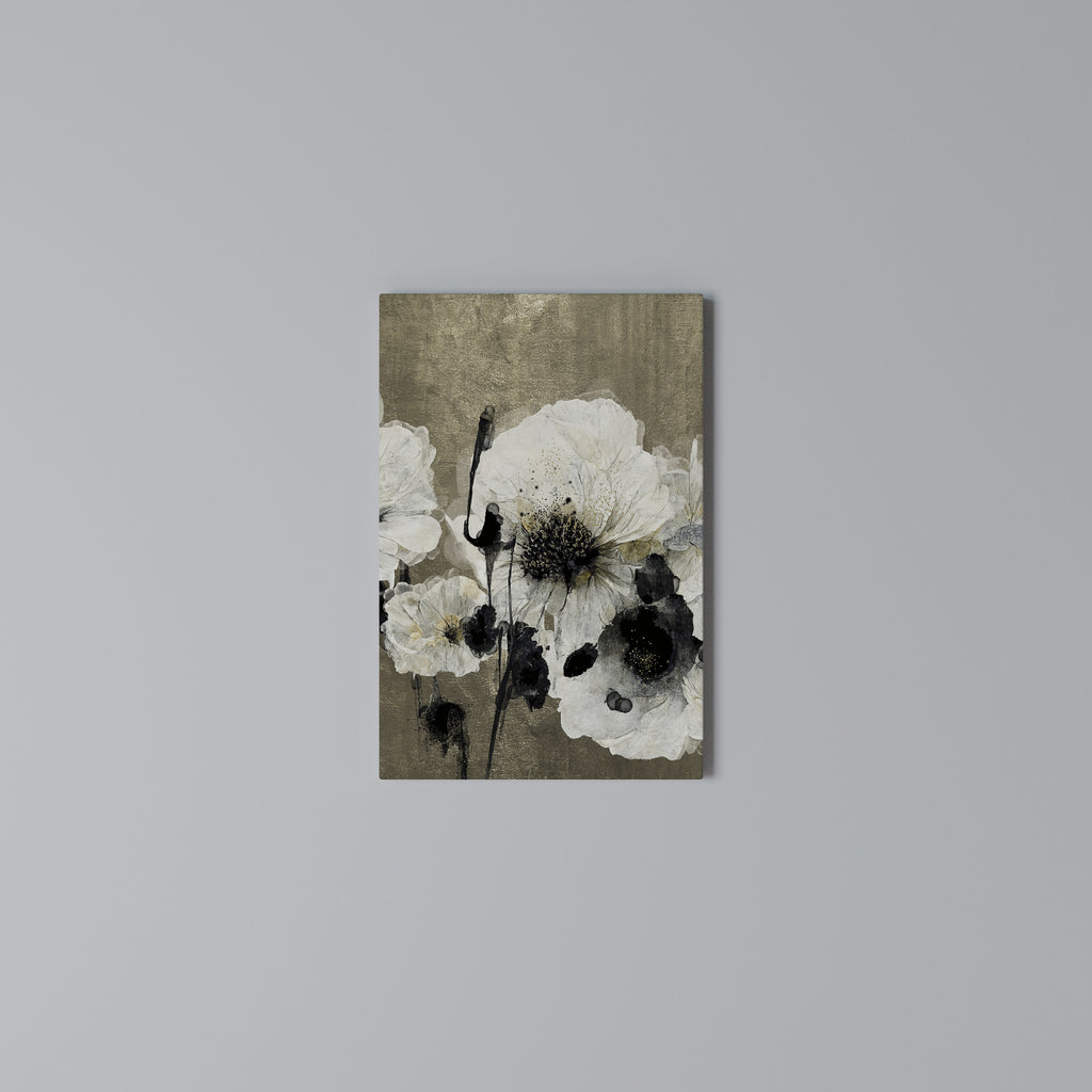 HARMONY IN WHITE Quadro em tela vertical