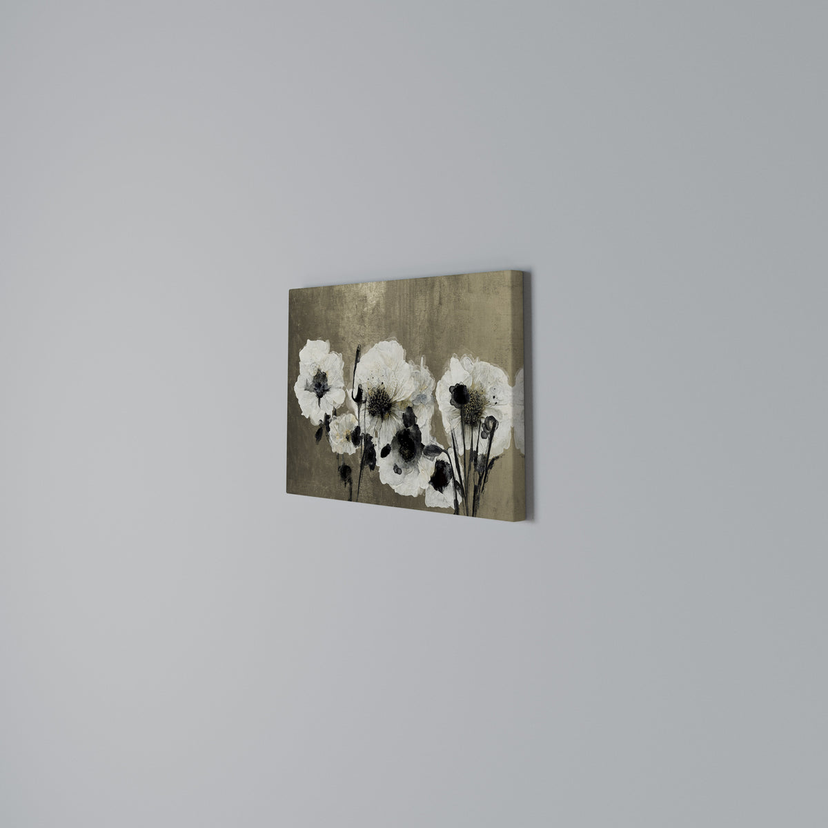 HARMONY IN WHITE Horizontal Canvas Print