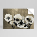 HARMONY IN WHITE Poster Horizontal Autocolante