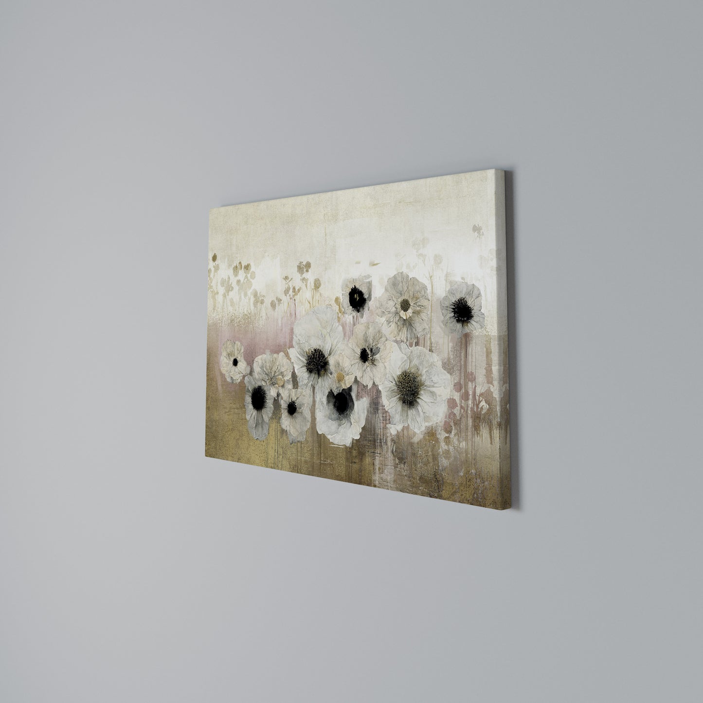 GENTLE VINTAGE HARMONY Horizontal Canvas Print