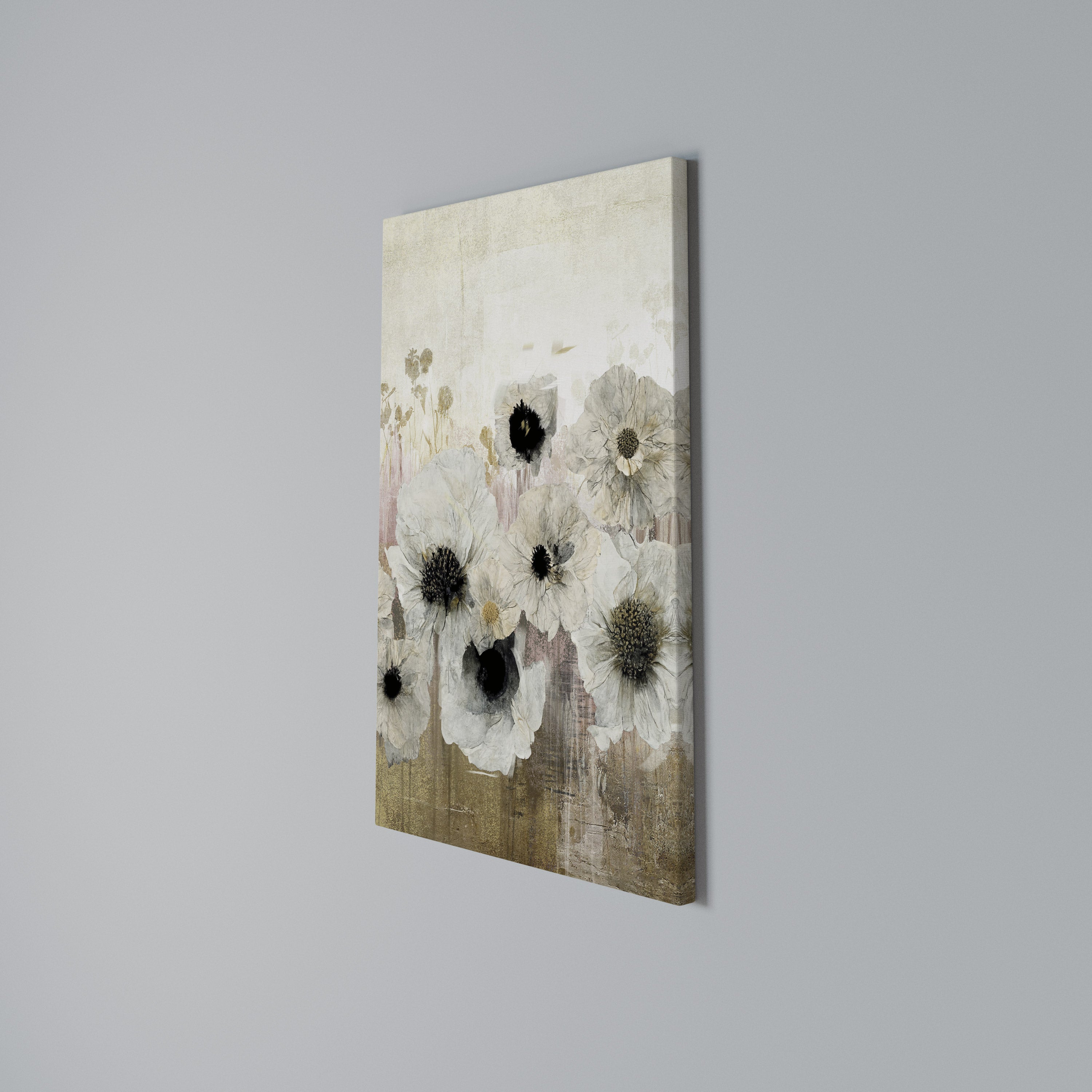 GENTLE VINTAGE HARMONY Quadro em tela vertical
