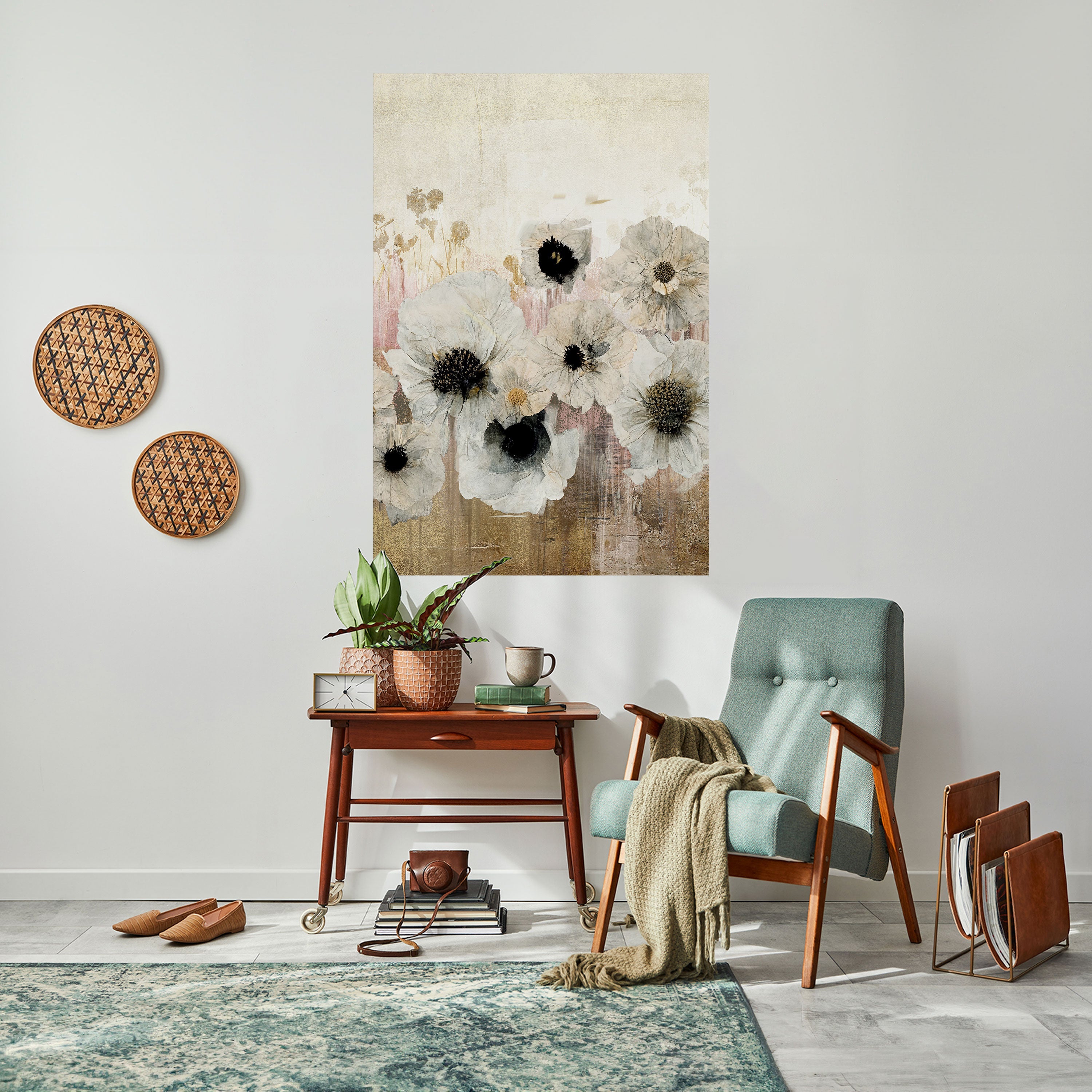 GENTLE VINTAGE HARMONY Poster Vertical Autocolante