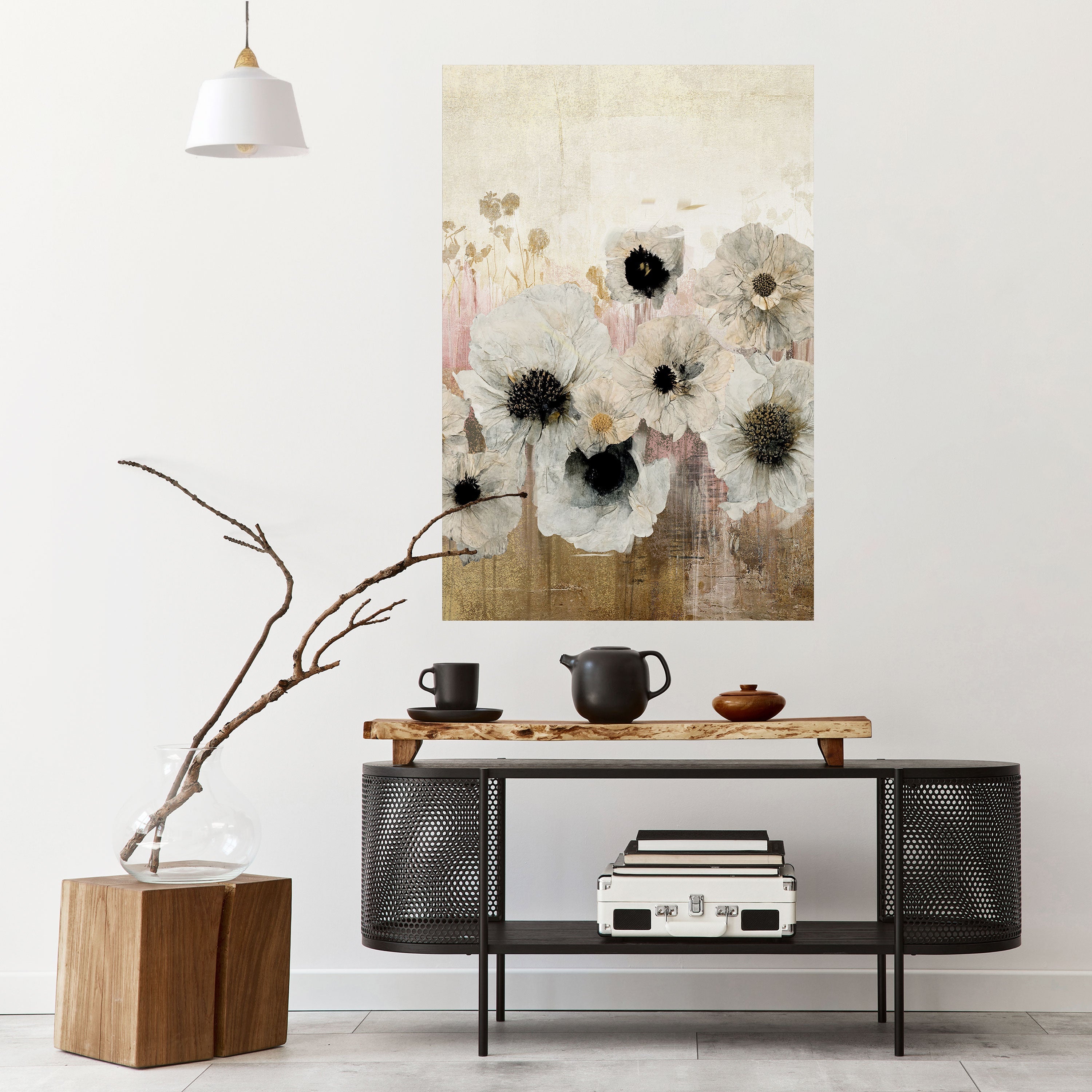 GENTLE VINTAGE HARMONY Poster Vertical Autocolante