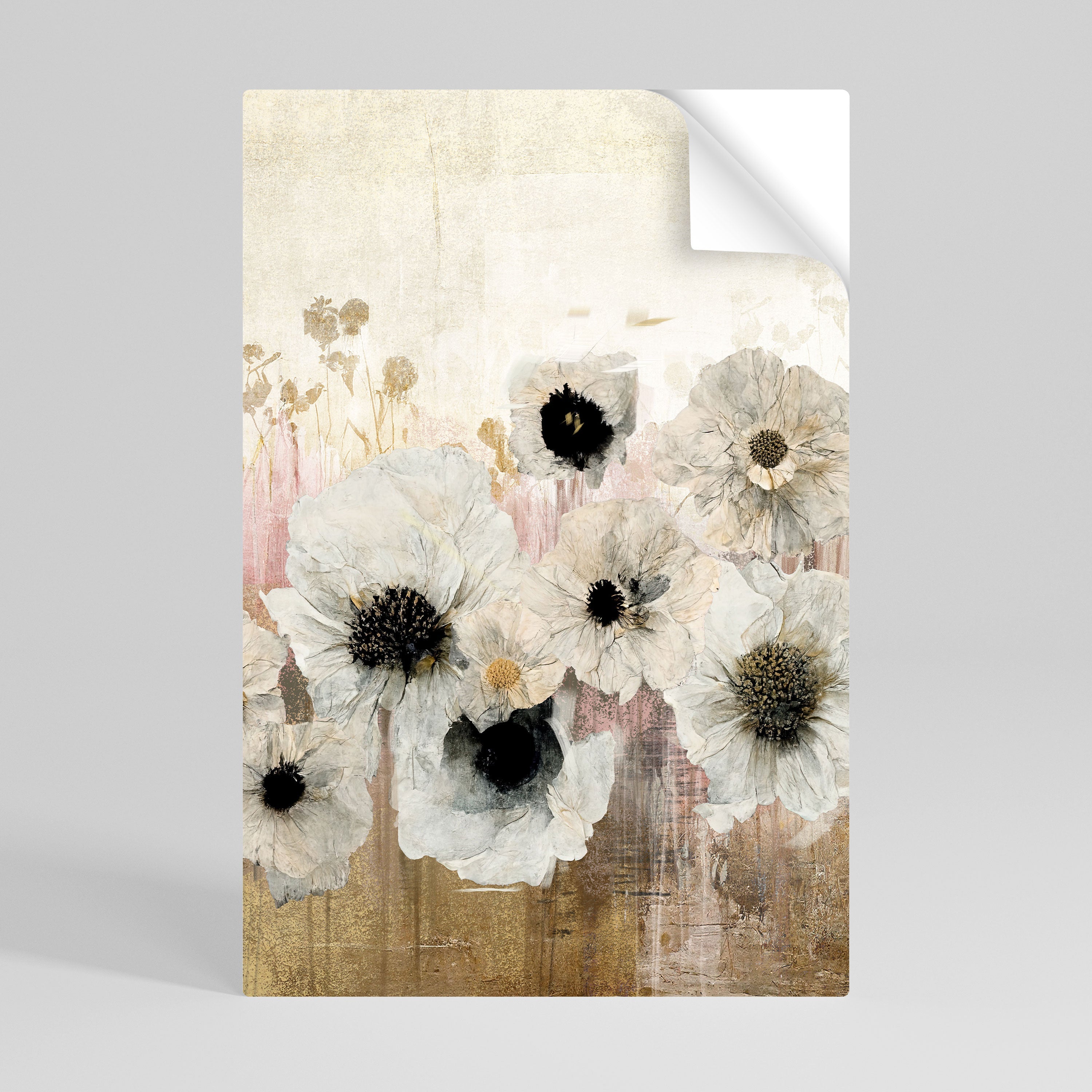 GENTLE VINTAGE HARMONY Poster Vertical Autocolante