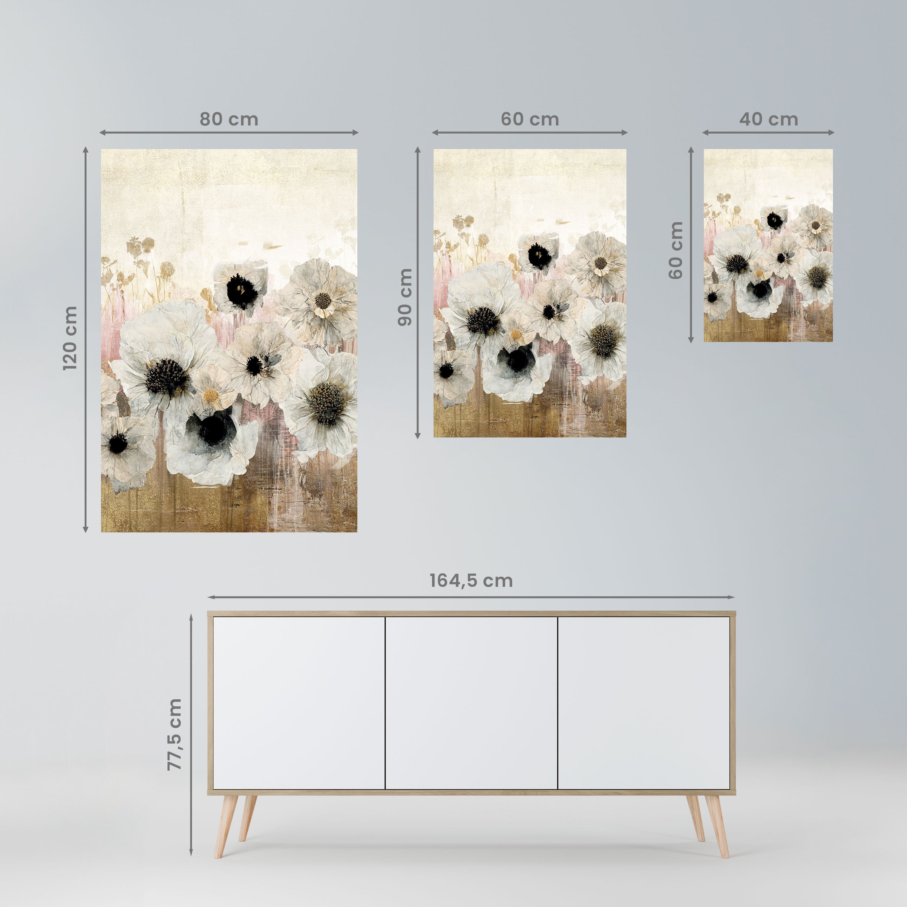 GENTLE VINTAGE HARMONY Poster Vertical Autocolante