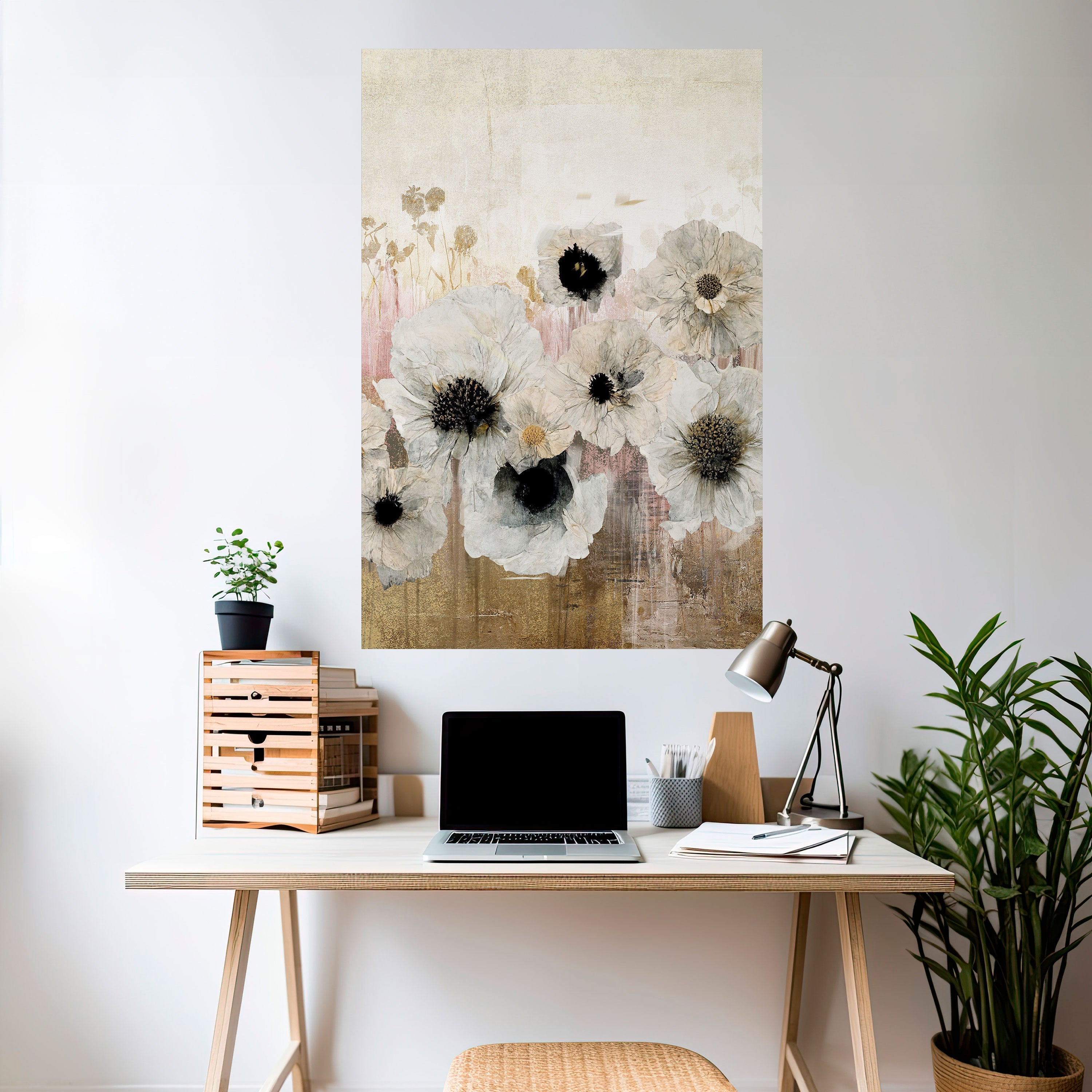 GENTLE VINTAGE HARMONY Poster Vertical Autocolante