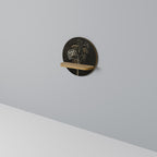 MEADOW MEMORIES Prateleira Redonda Decorativa em Efeito Carvalho