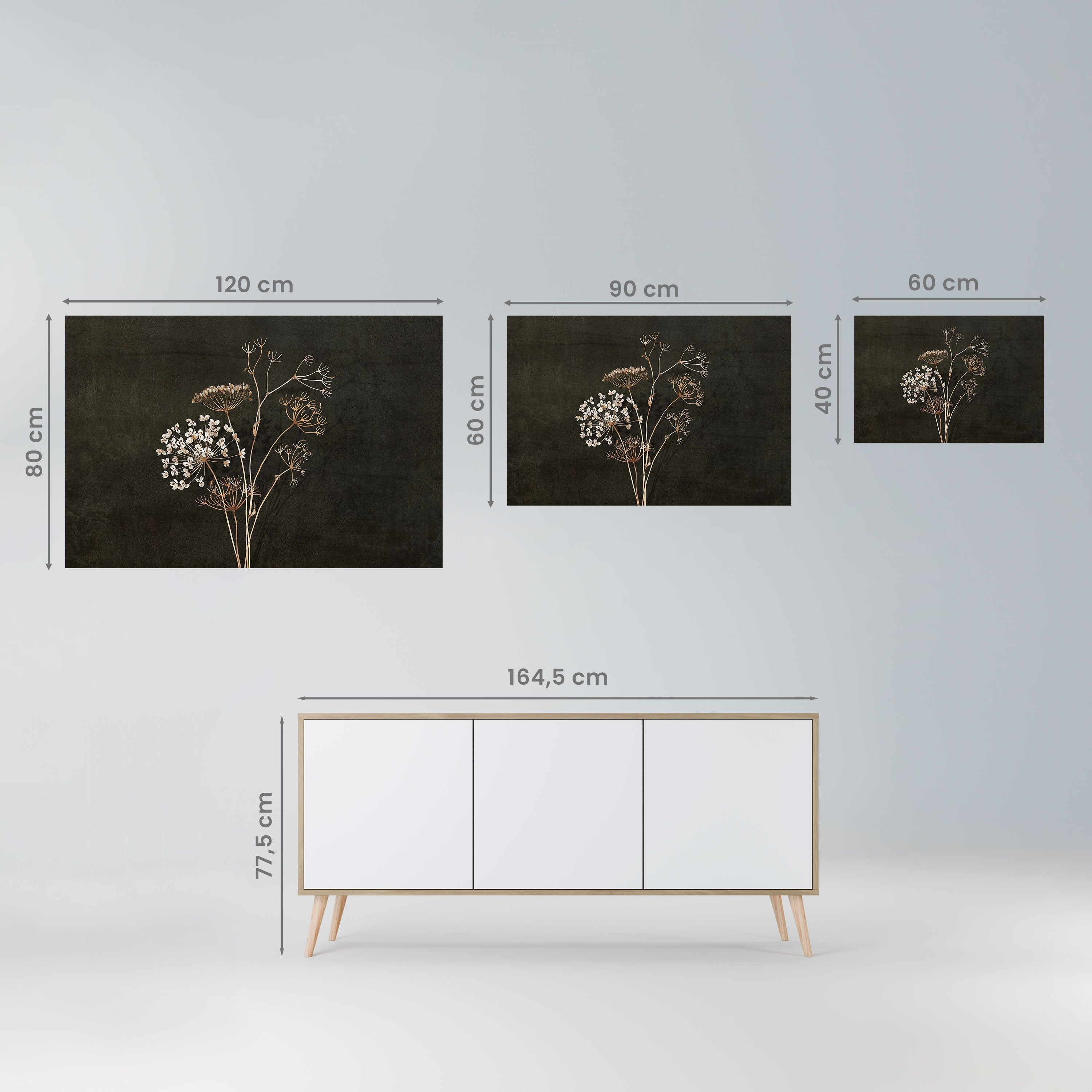 MEADOW MEMORIES Peel and Stick Horizontal Poster