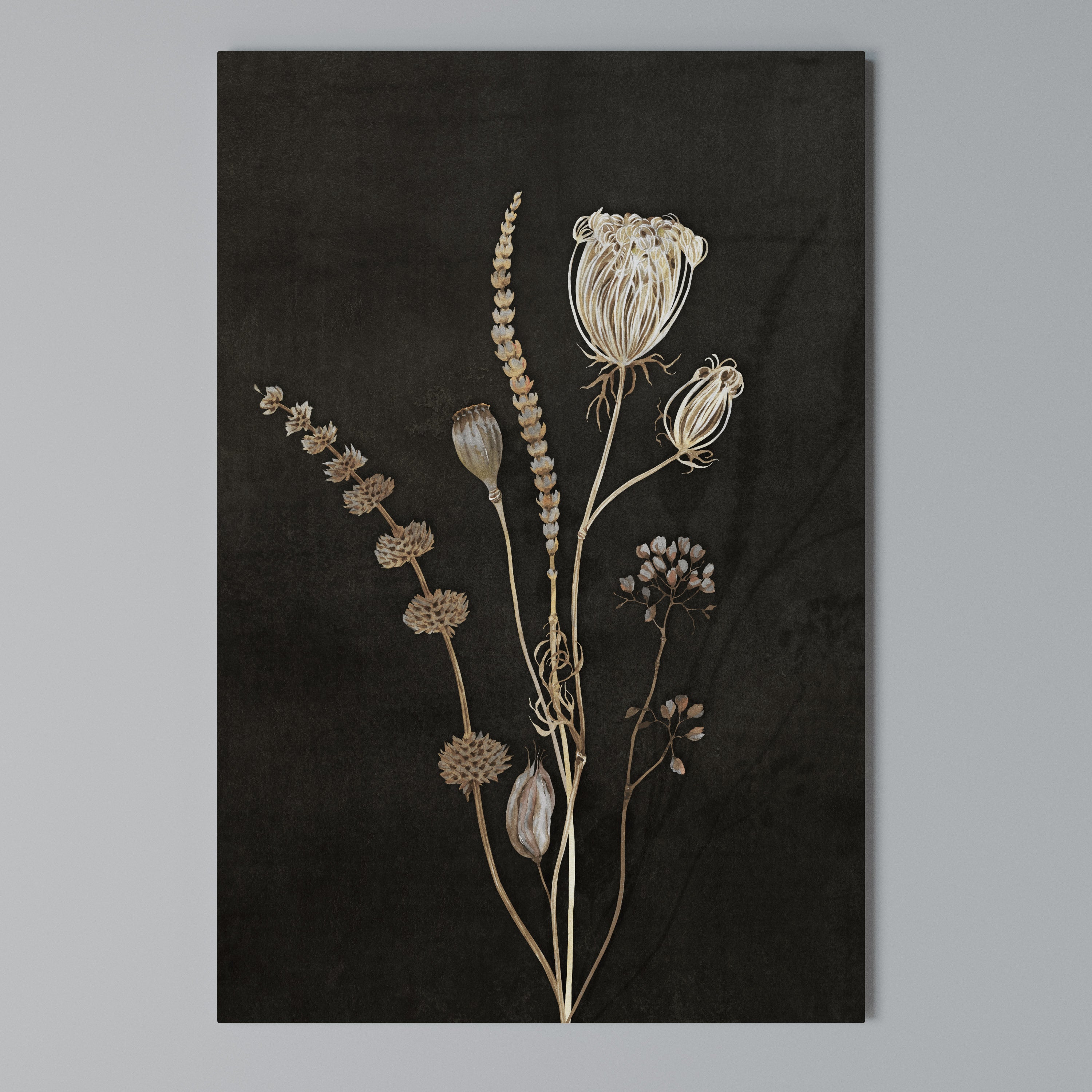 MEADOW ART. Quadro em tela vertical
