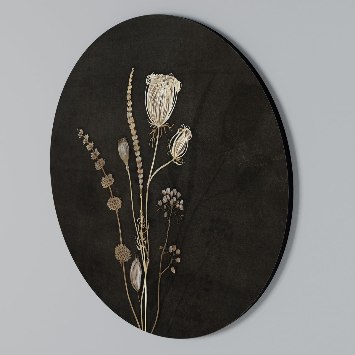 MEADOW ART. Round Wall Art