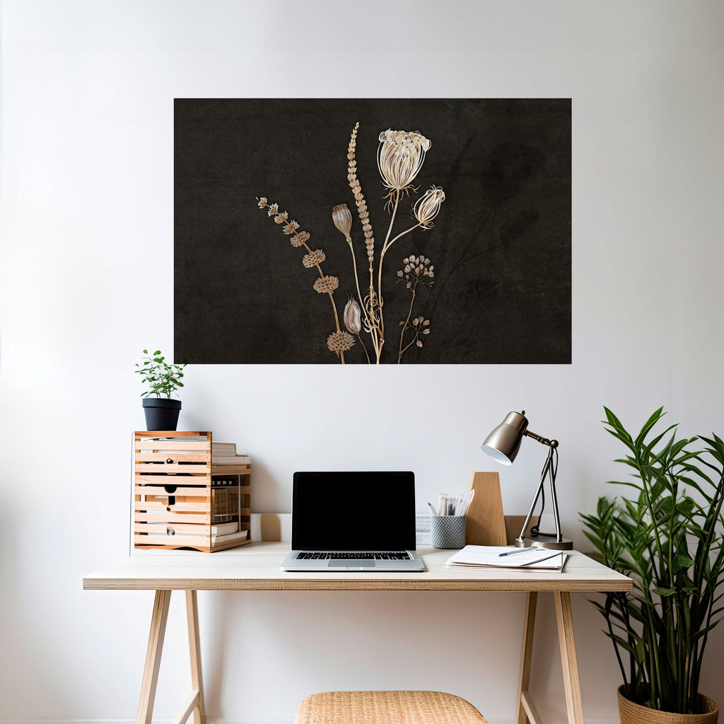 MEADOW ART. Peel and Stick Horizontal Poster