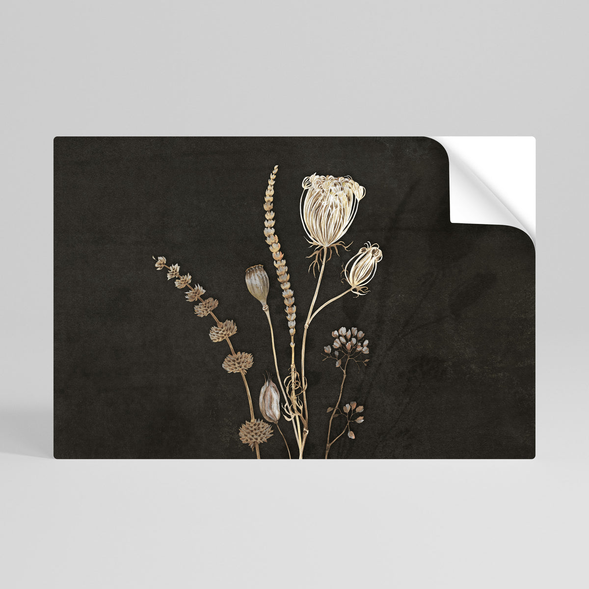 MEADOW ART. Peel and Stick Horizontal Poster