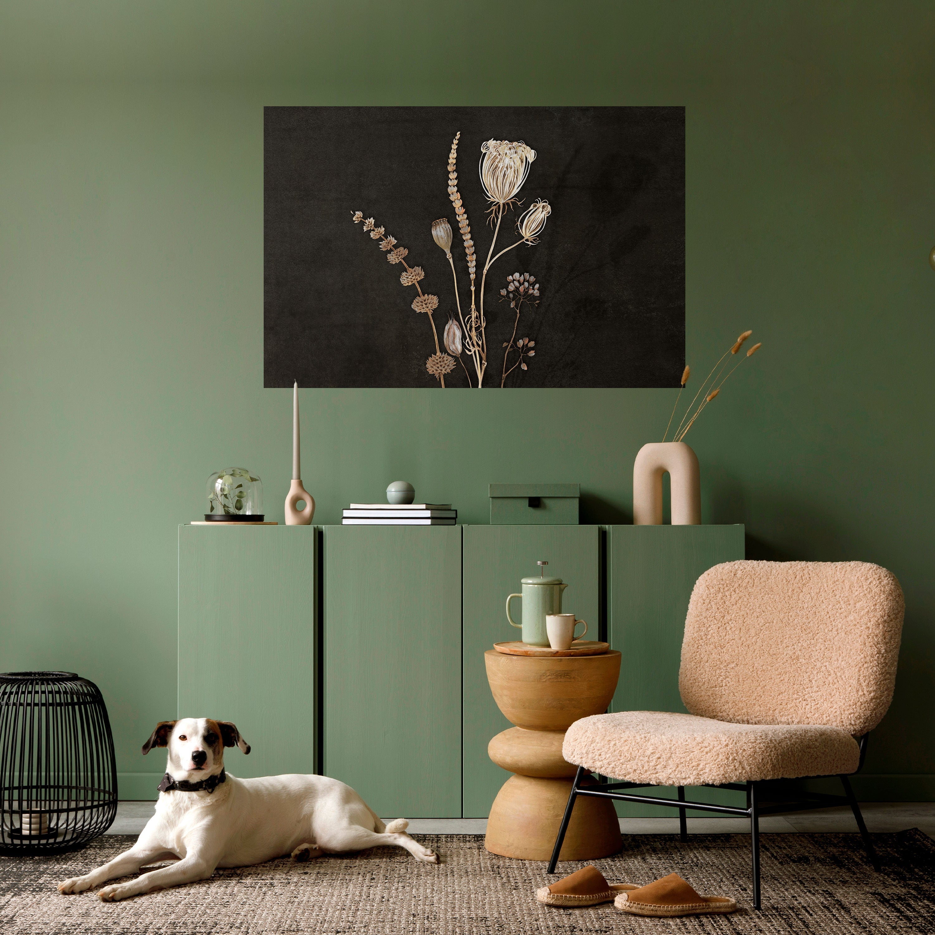 MEADOW ART. Peel and Stick Horizontal Poster