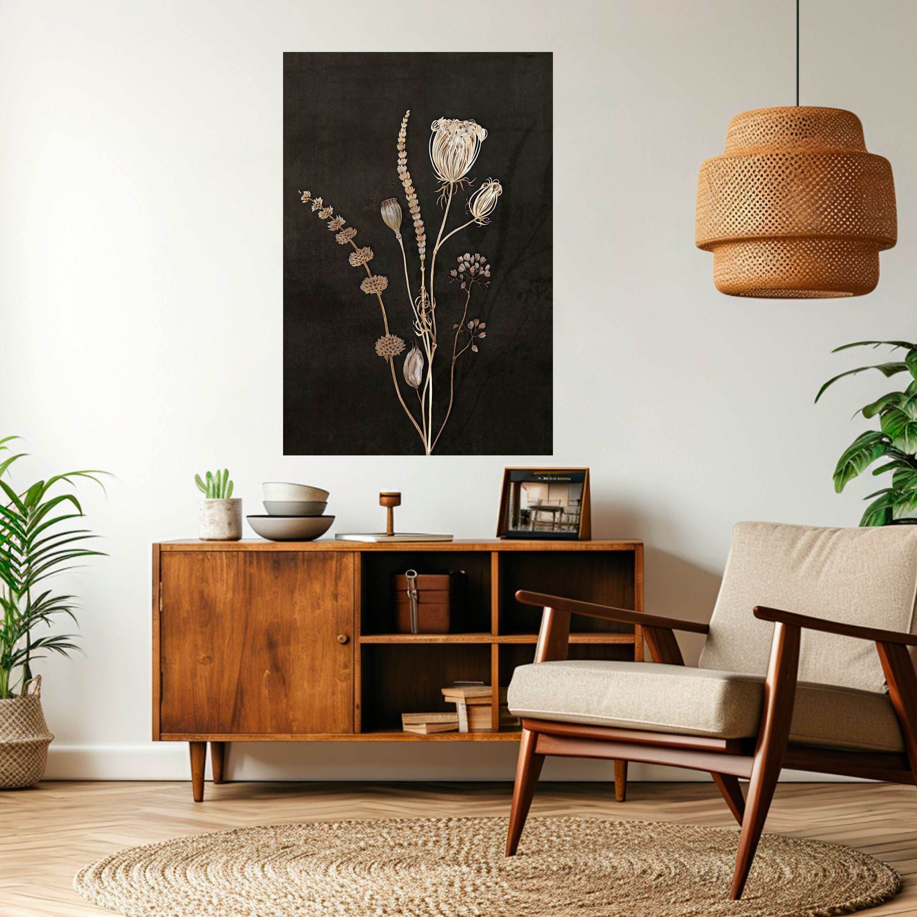 MEADOW ART. Poster Vertical Autocolante