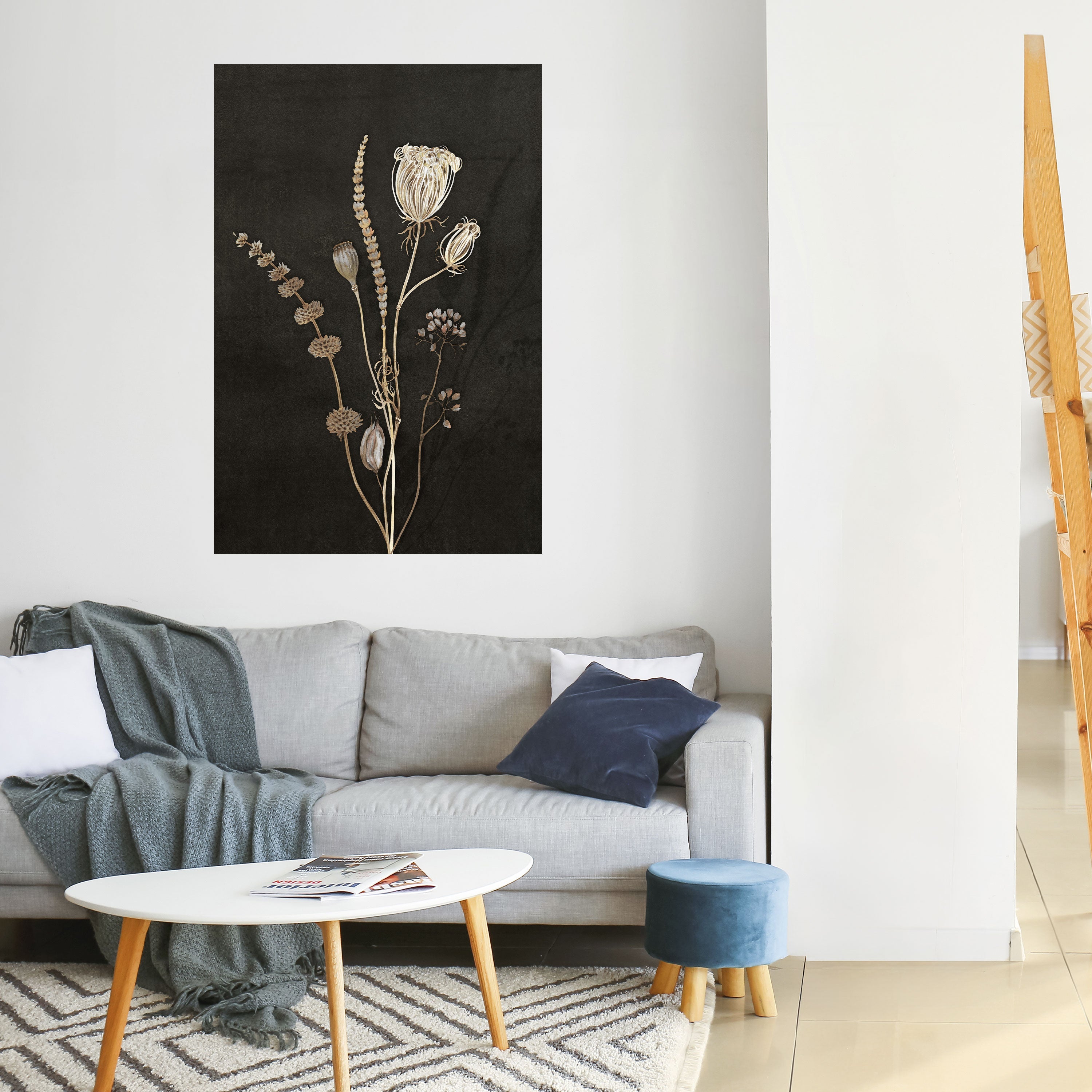 MEADOW ART. Poster Vertical Autocolante