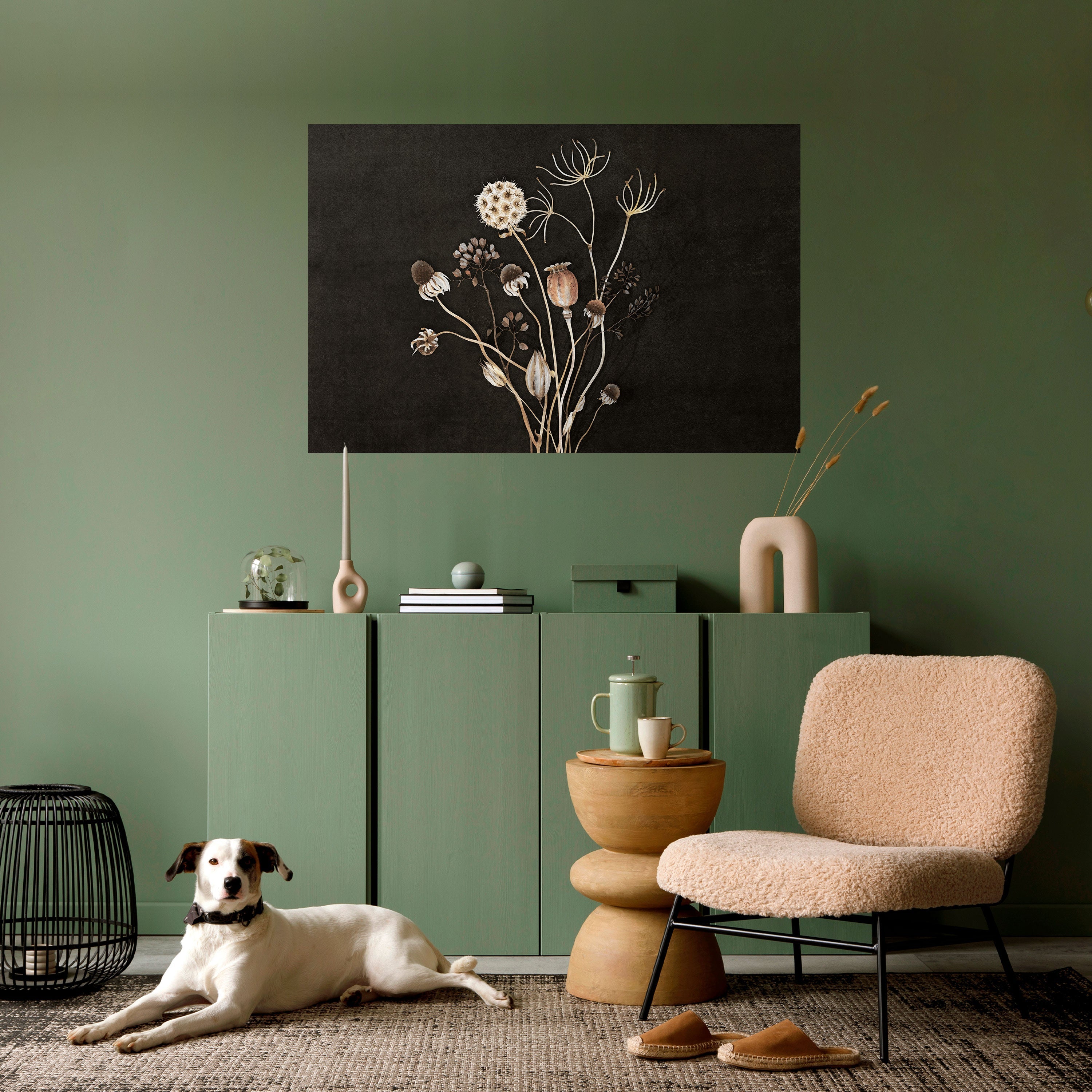 MEADOW SHADES Peel and Stick Horizontal Poster