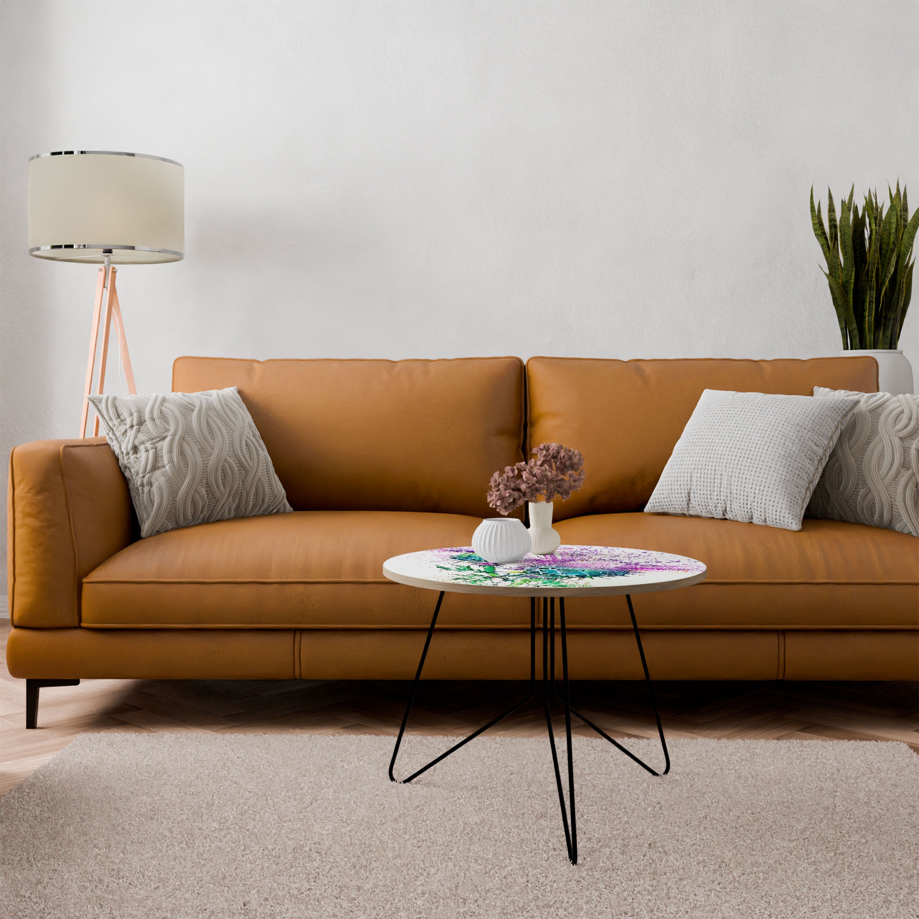 COLORFUL THISTLE DANCE Mesa de Centro 69