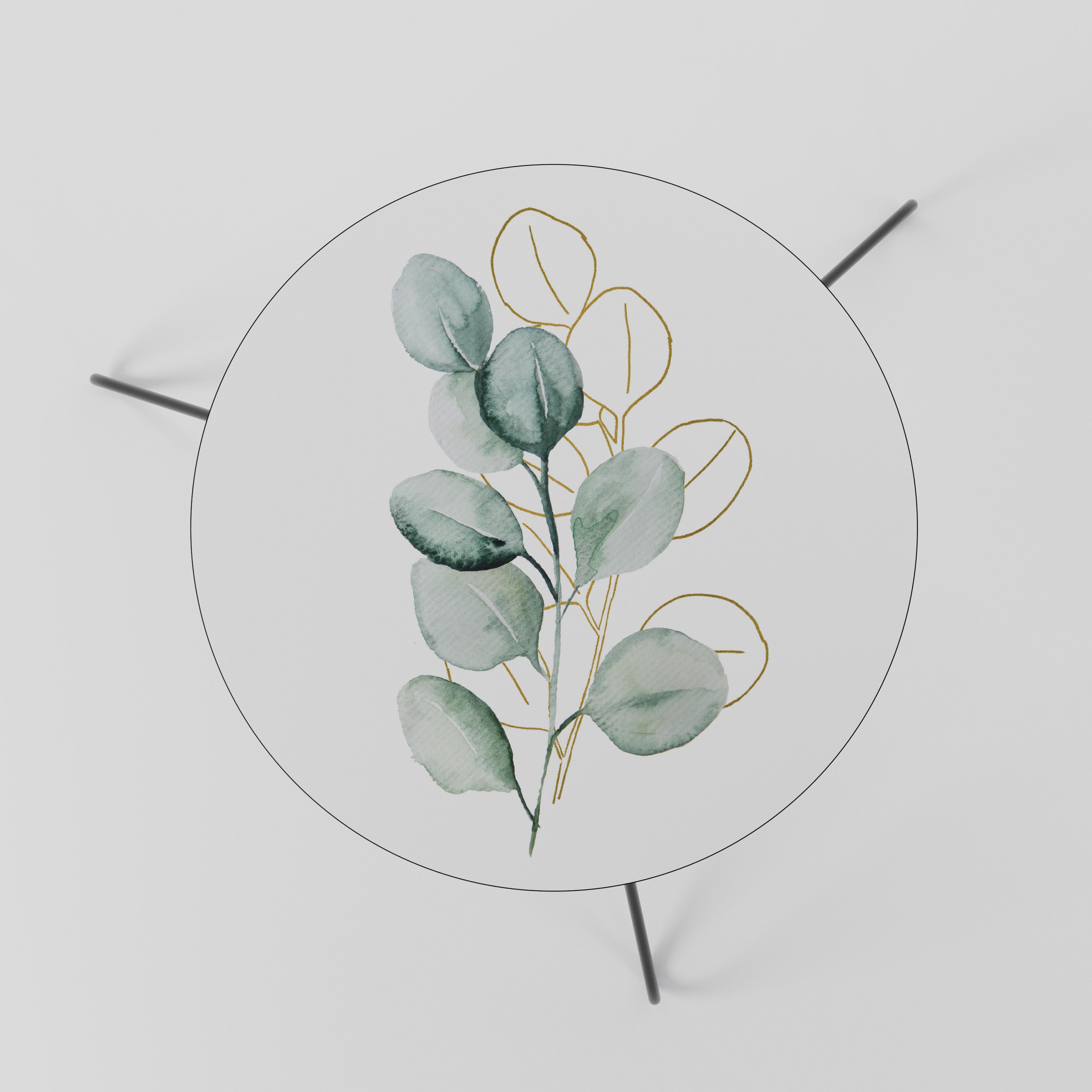 SILHOUETTES IN SOFT WATERS Mesa de Centro 60